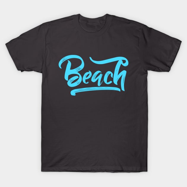 Beach T-Shirt by RF_Side